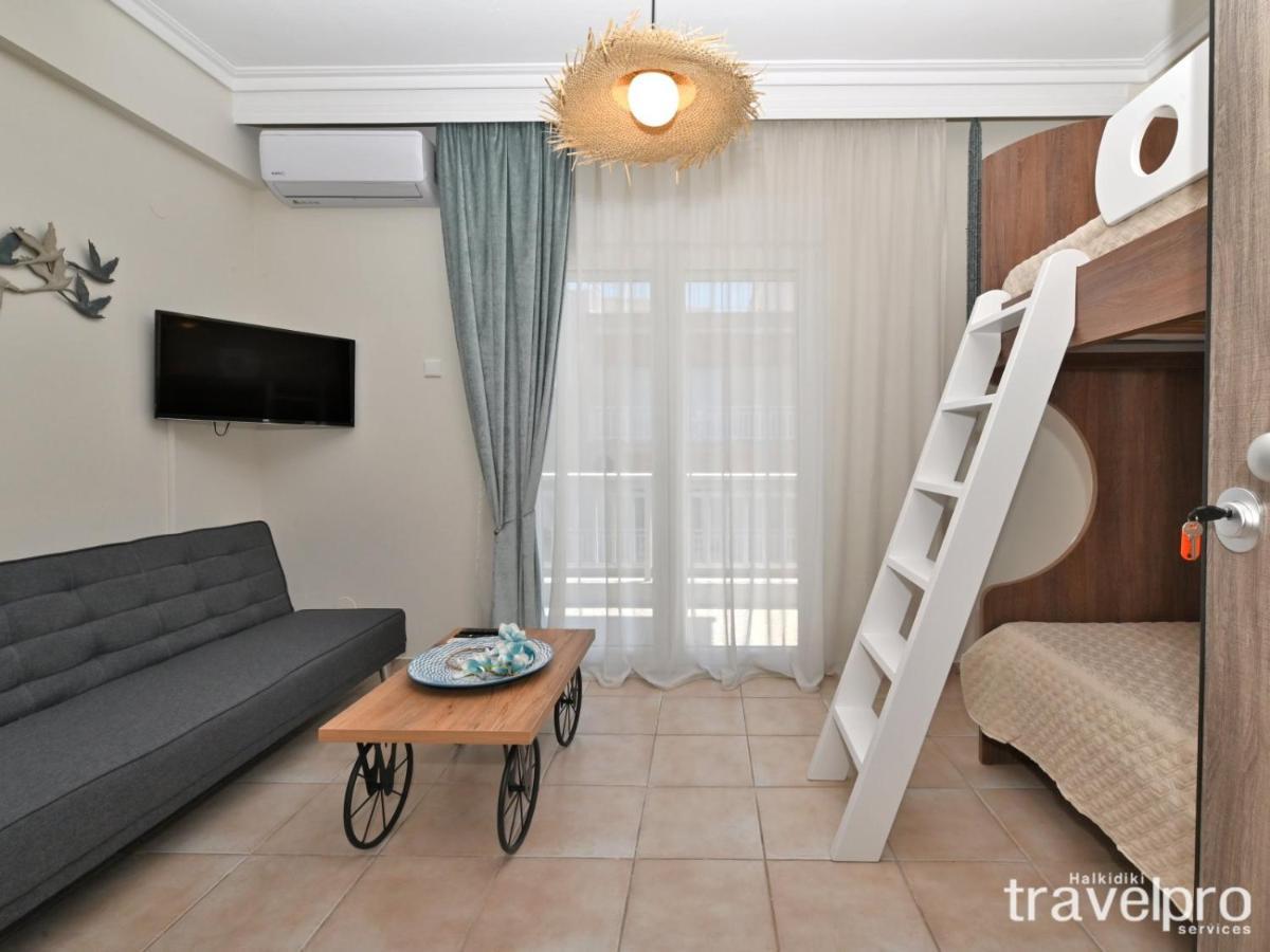 Marianthi Apartment By Rentalspro Services - Nea Moudania Halkidiki Eksteriør billede