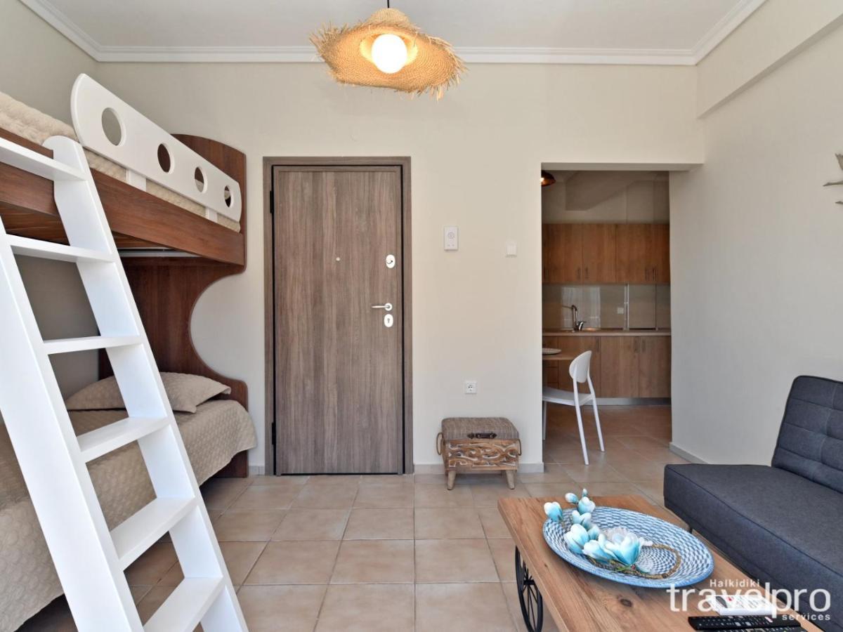 Marianthi Apartment By Rentalspro Services - Nea Moudania Halkidiki Eksteriør billede