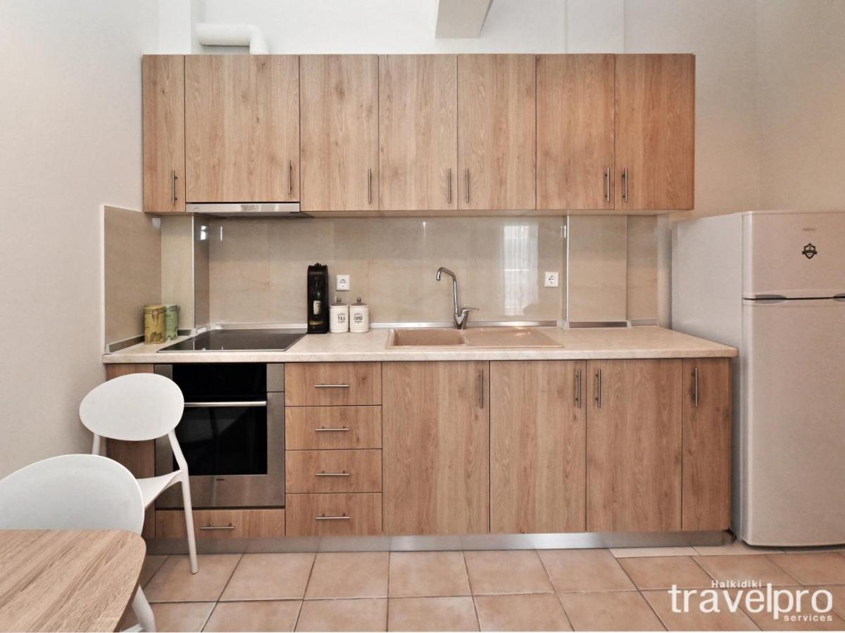 Marianthi Apartment By Rentalspro Services - Nea Moudania Halkidiki Eksteriør billede
