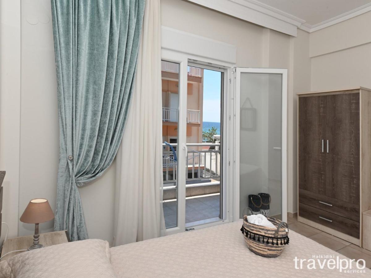 Marianthi Apartment By Rentalspro Services - Nea Moudania Halkidiki Eksteriør billede