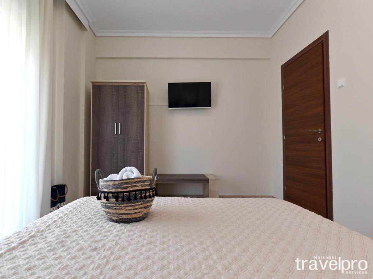 Marianthi Apartment By Rentalspro Services - Nea Moudania Halkidiki Eksteriør billede